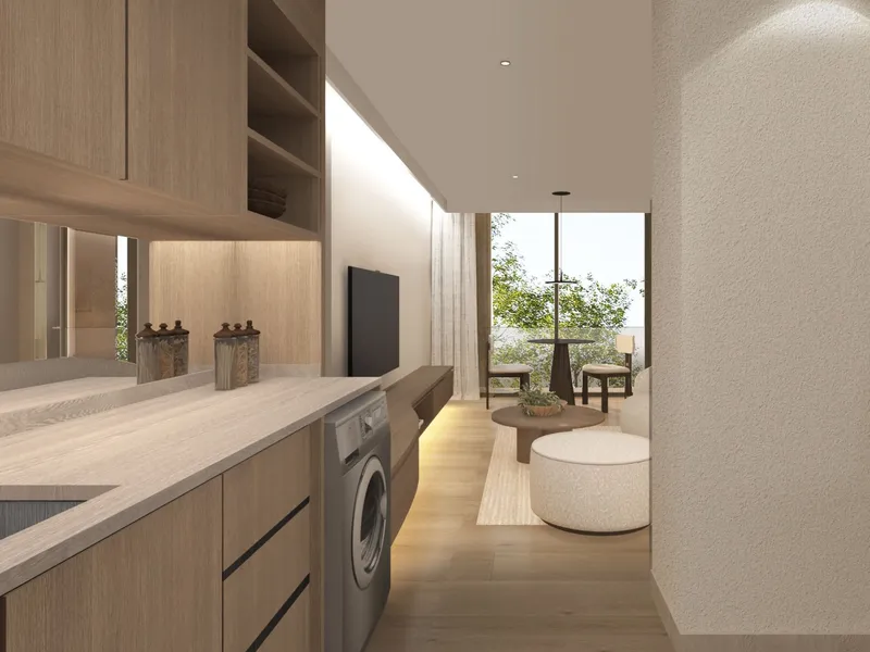 Apartment 1-bedroom 47 sqm in The Zero Nai Yang (Nai Yang) · interior