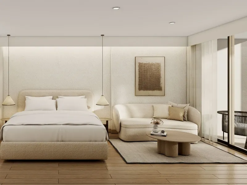 Apartment 1-bedroom 47 sqm in The Zero Nai Yang (Nai Yang) · interior