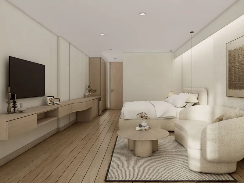 Apartment 1-bedroom 47 sqm in The Zero Nai Yang (Nai Yang) · interior