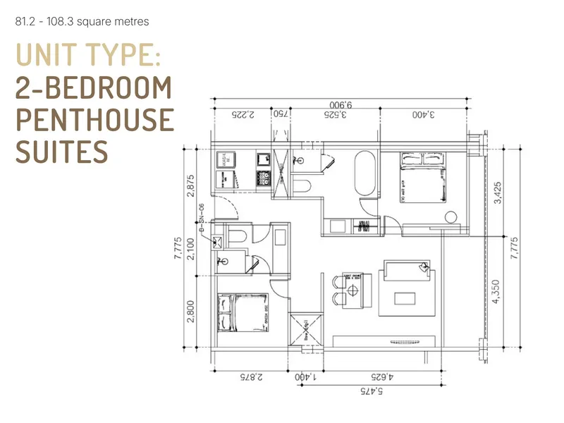 The Zero Nai Yang, floor plan