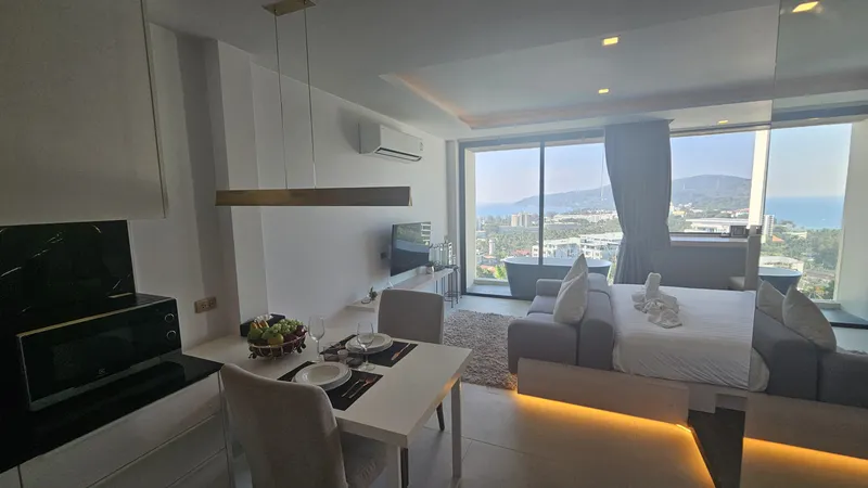 Studio 34 sqm in Utopia Karon (Karon) · Site visit · 2 February 2024