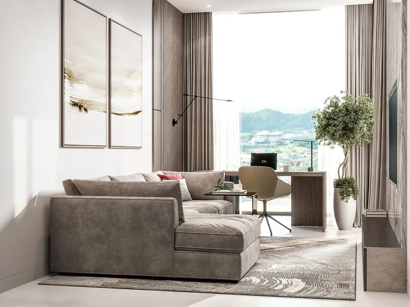 Studio 30 sqm in SunHills Lakeside (ex VEGA) (Layan) · interior