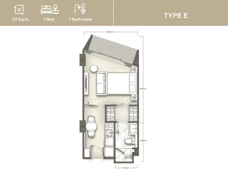 VIBE Residence, floor plan