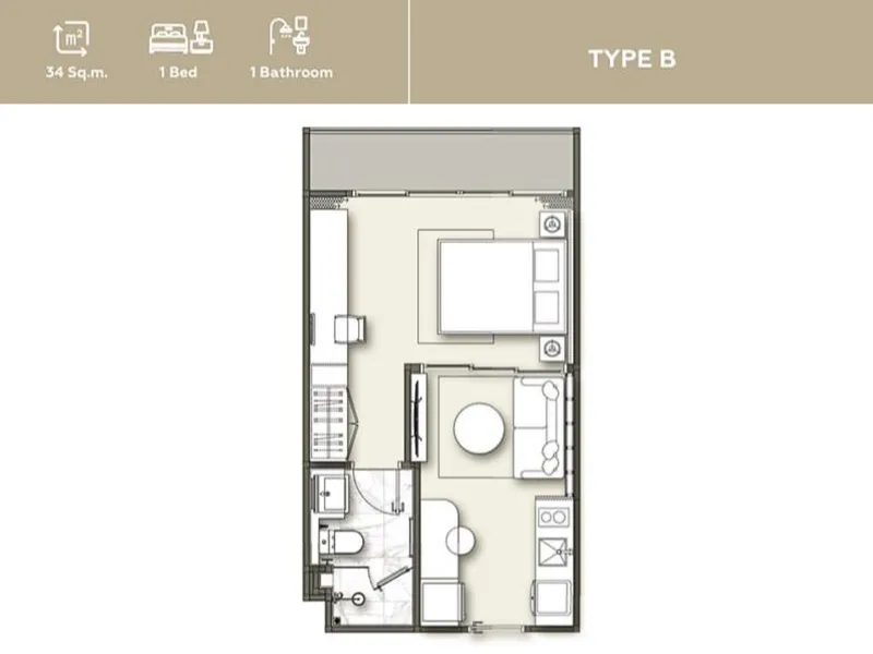 VIBE Residence, floor plan