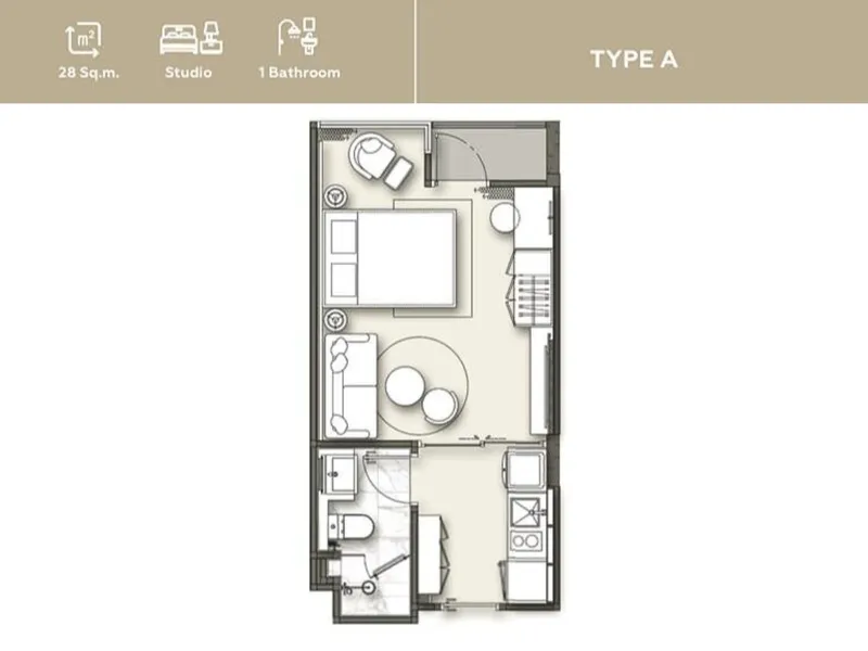 VIBE Residence, floor plan
