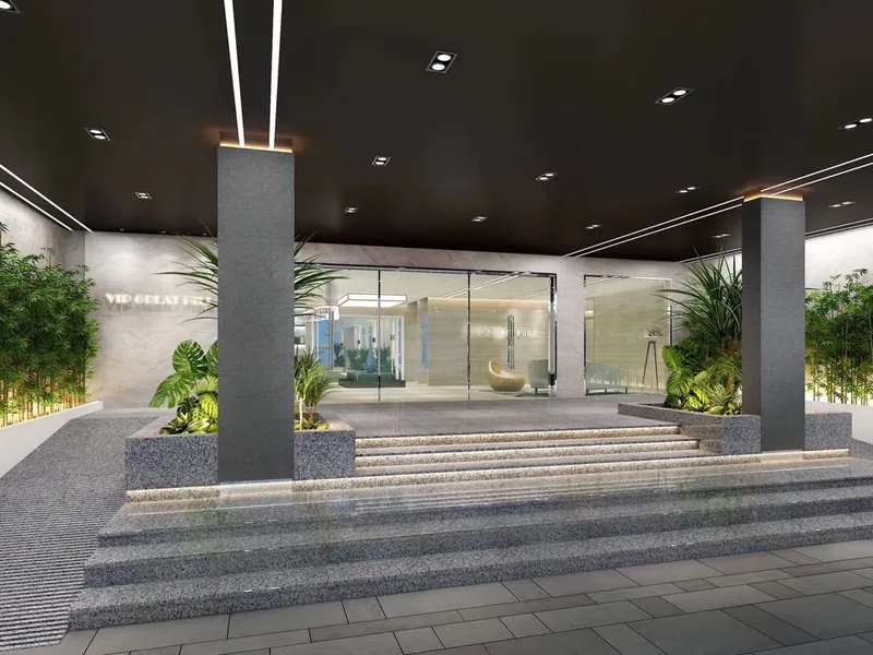 Studio 22 sqm in VIP GREAT HILL (Nai Yang) · Developer render