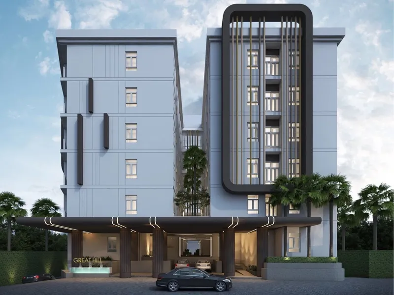 Studio 22 sqm in VIP GREAT HILL (Nai Yang) · Developer render