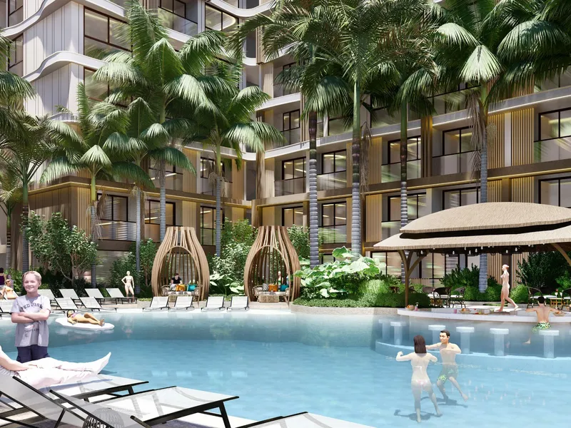 Studio 30 sqm in VIP Tropika (Bang Tao) · exterior