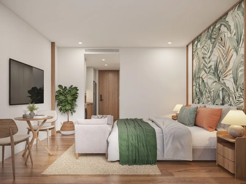 Studio 30 sqm in VIP Tropika (Bang Tao) · interior