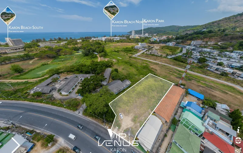 Studio 30 m² – Venus Karon (Karon) · Plán celého projektu