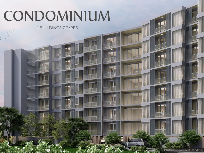 Apartment 1-bedroom 45 sqm in VIP Space Odyssey (Rawai) · Developer render