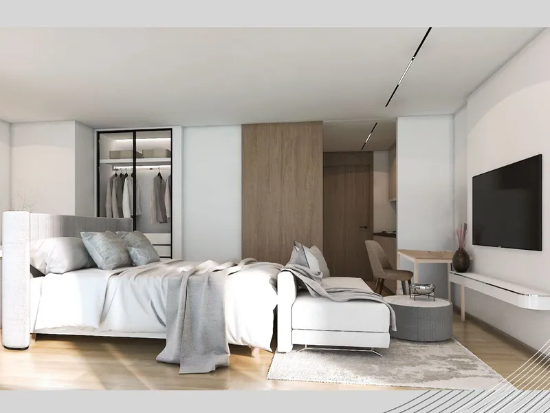 Apartment 1-bedroom 45 sqm in VIP Space Odyssey (Rawai) · Developer render