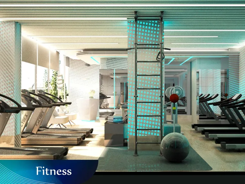 Apartment 1-bedroom 45 sqm in VIP Space Odyssey (Rawai) · gym