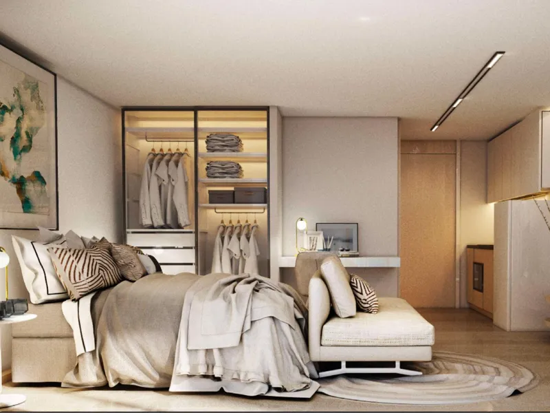 Apartment 1-bedroom 45 sqm in VIP Space Odyssey (Rawai) · Developer render