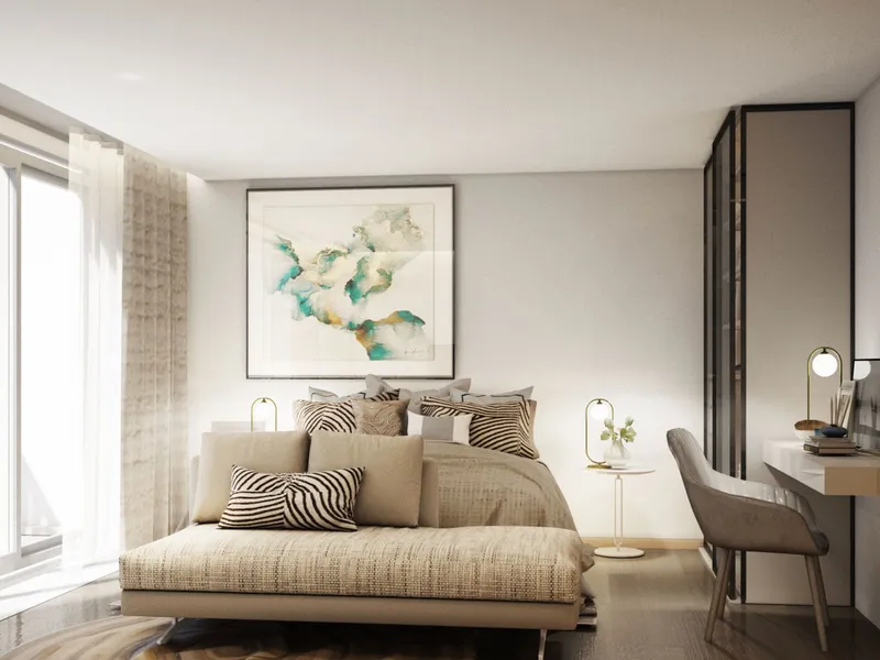 Apartment 1-bedroom 45 sqm in VIP Space Odyssey (Rawai) · Developer render
