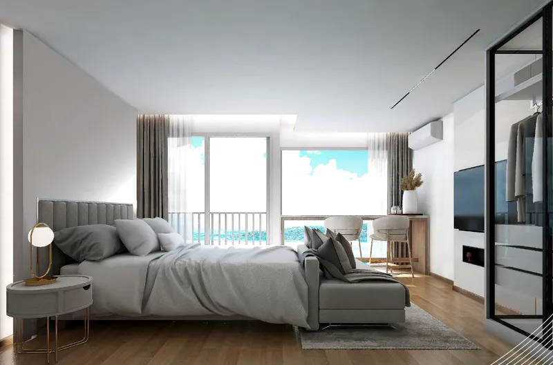 Apartment 1-bedroom 45 sqm in VIP Space Odyssey (Rawai) · Developer render