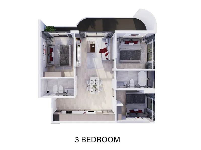 Wallaya Residence Nai Harn, plano