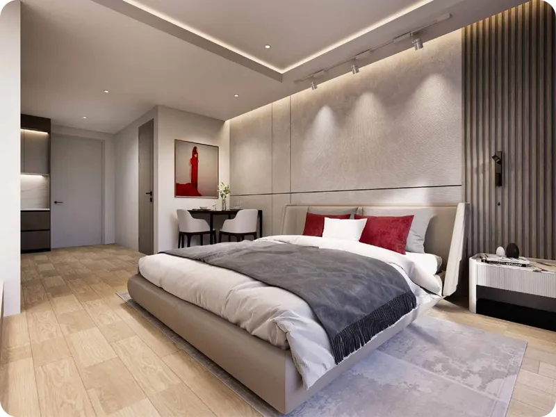 Appartamento con 1 camera da letto 54 m² a Wallaya Residence Nai Harn (Nai Harn) · Rendering del promotore