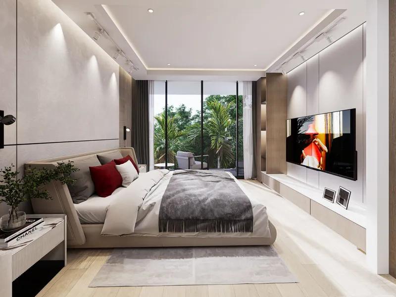 Appartamento con 1 camera da letto 54 m² a Wallaya Residence Nai Harn (Nai Harn) · interni