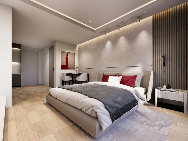 Appartamento con 1 camera da letto 54 m² a Wallaya Residence Nai Harn (Nai Harn) · interni