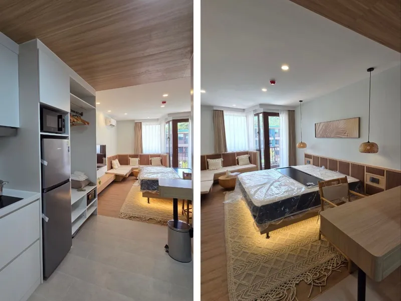 Studio 30 sqm in Wing Samui Condominium (Bophut) · interior