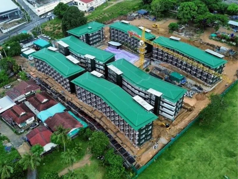 Wing Samui Condominium, aerial view