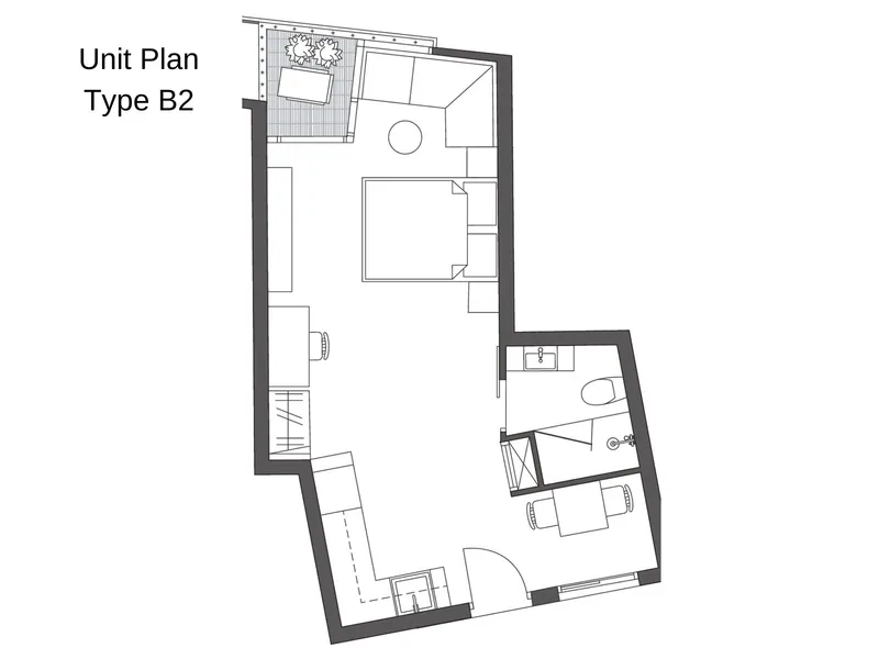 Wing Samui Condominium, floor plan