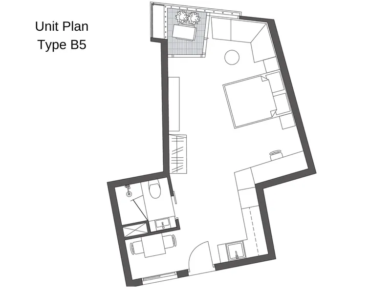 Wing Samui Condominium, floor plan