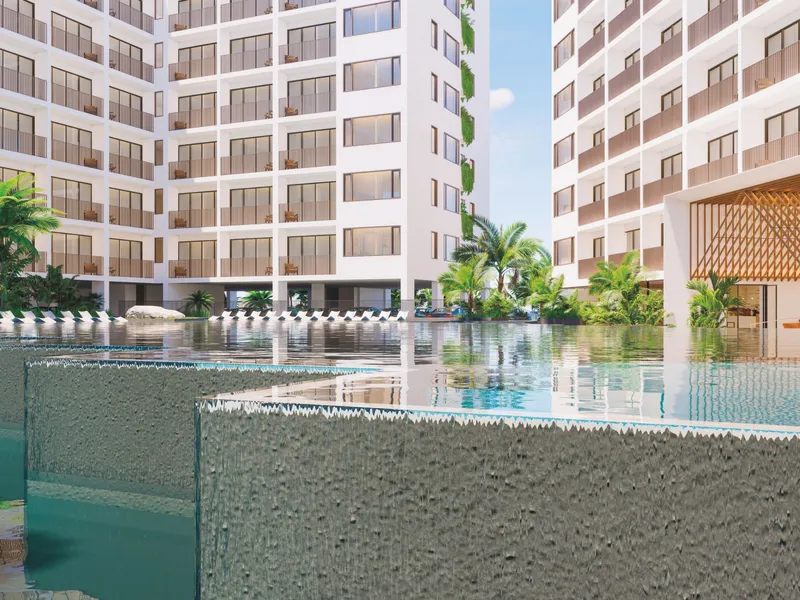 Appartamento con 1 camera da letto 28 m² a Wyndham Fantasea Chalong (Chalong) · piscina