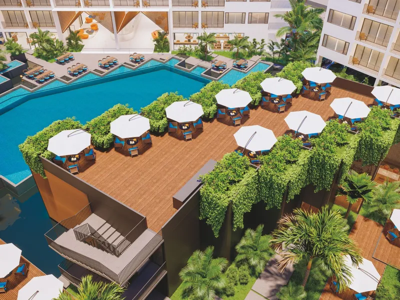 Appartamento con 1 camera da letto 28 m² a Wyndham Fantasea Chalong (Chalong) · Rendering del promotore