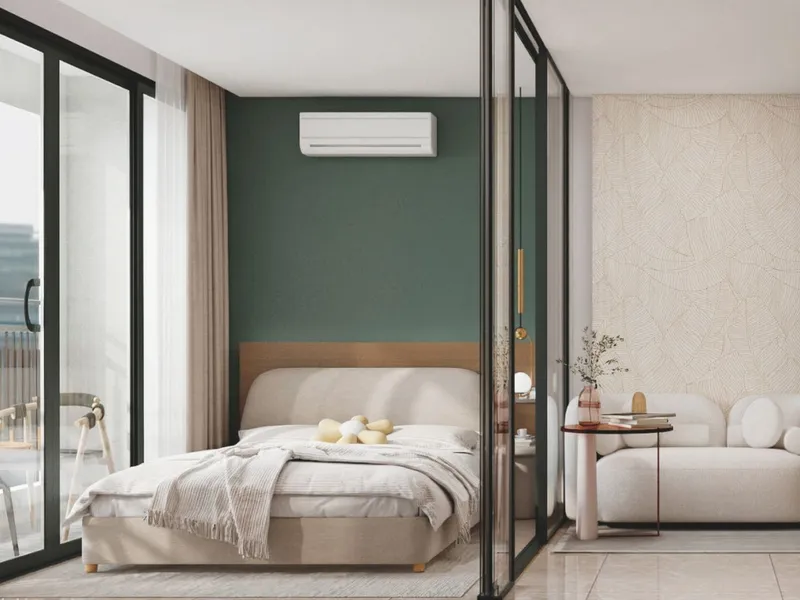 Appartamento con 1 camera da letto 28 m² a Wyndham Fantasea Chalong (Chalong) · camera da letto