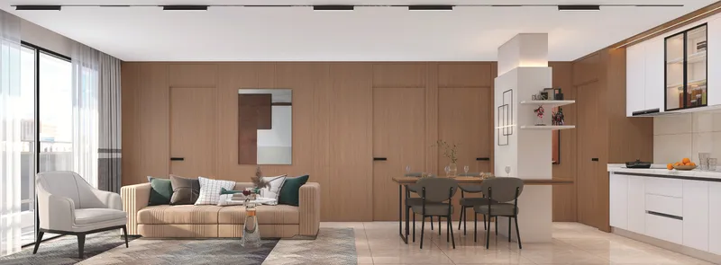 Appartamento con 1 camera da letto 28 m² a Wyndham Fantasea Chalong (Chalong) · Rendering del promotore