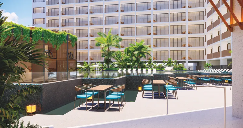 Appartamento con 1 camera da letto 28 m² a Wyndham Fantasea Chalong (Chalong) · Rendering del promotore