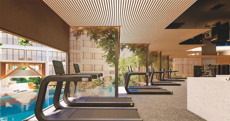 Appartamento con 1 camera da letto 28 m² a Wyndham Fantasea Chalong (Chalong) · Rendering del promotore