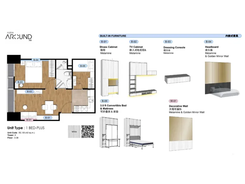 Noble Around Ari, floor plan