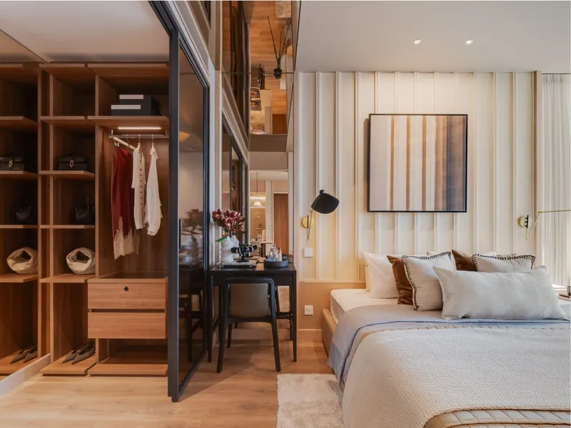 Apartment 1-bedroom 40 sqm in Noble Emmerse Phromphong (Phrom Phong) · bedroom