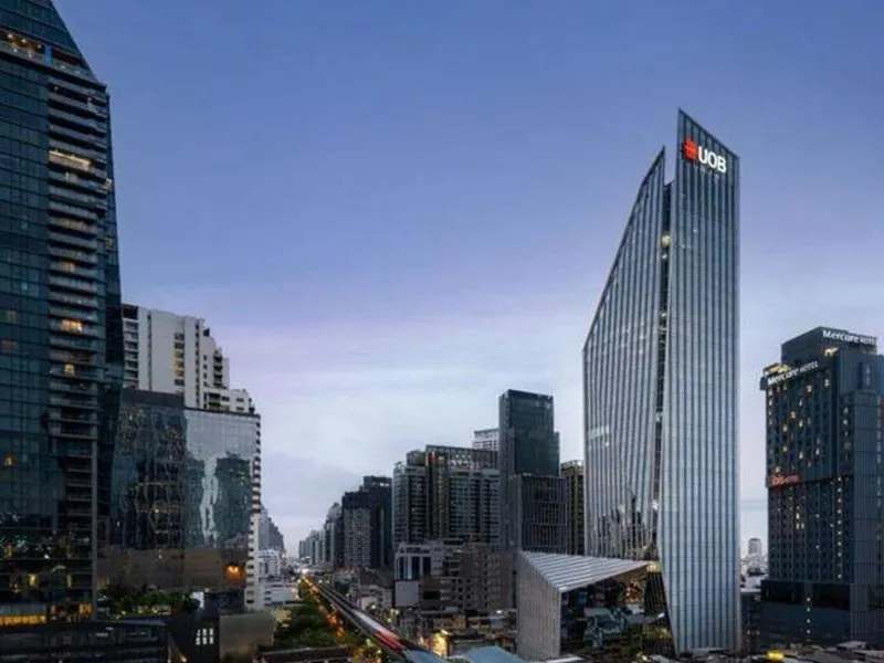 Apartment 1-bedroom 40 sqm in Noble Emmerse Phromphong (Phrom Phong) · aerial view