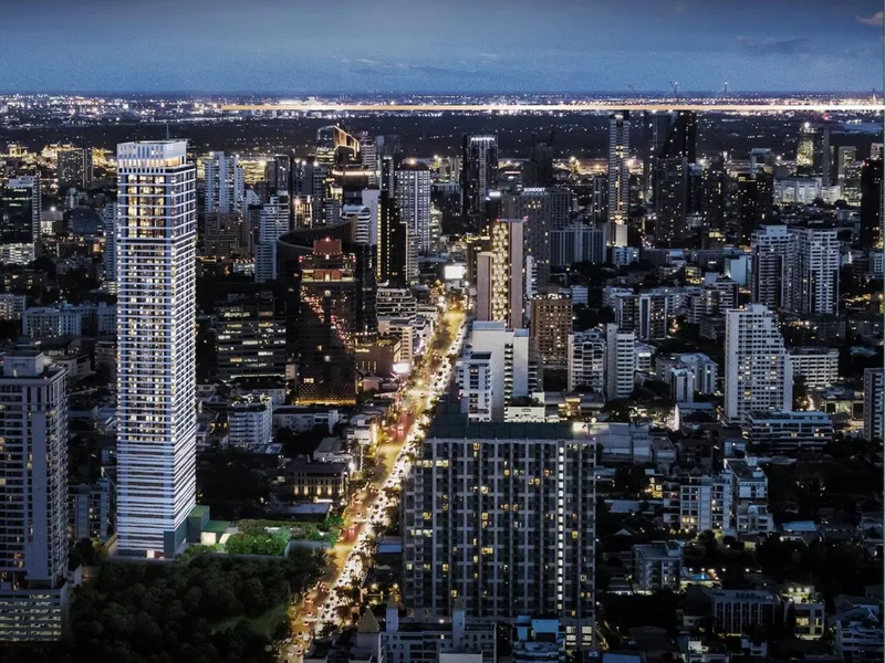 Apartment 1-bedroom 47 sqm in Noble Form Thonglor (Thonglor) · Developer render