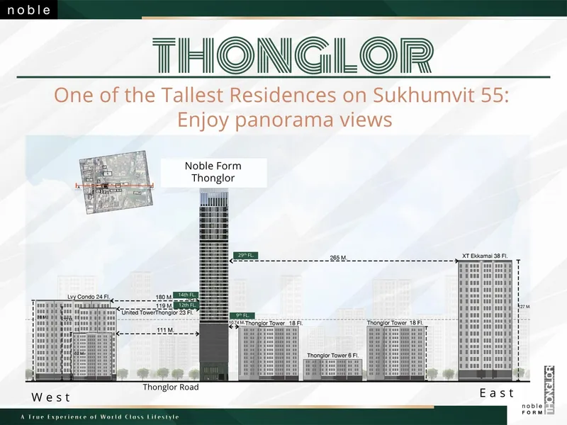 Noble Form Thonglor, floor plan