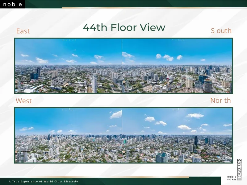 Noble Form Thonglor, floor plan: view