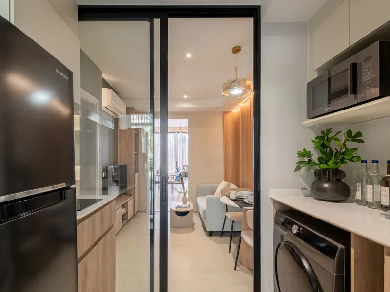 Studio 23 sqm in Nue Coast Khu Khot (Khu Khot) · interior