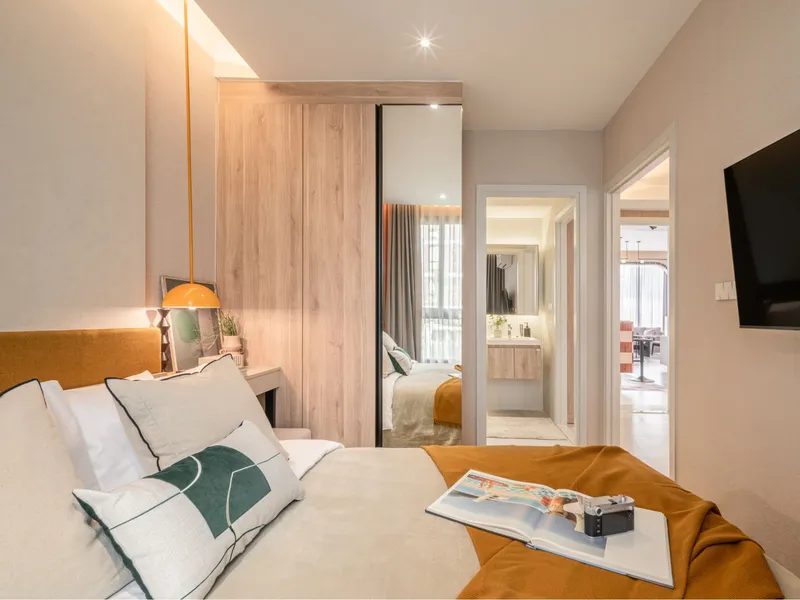 Studio 23 sqm in Nue Coast Khu Khot (Khu Khot) · interior