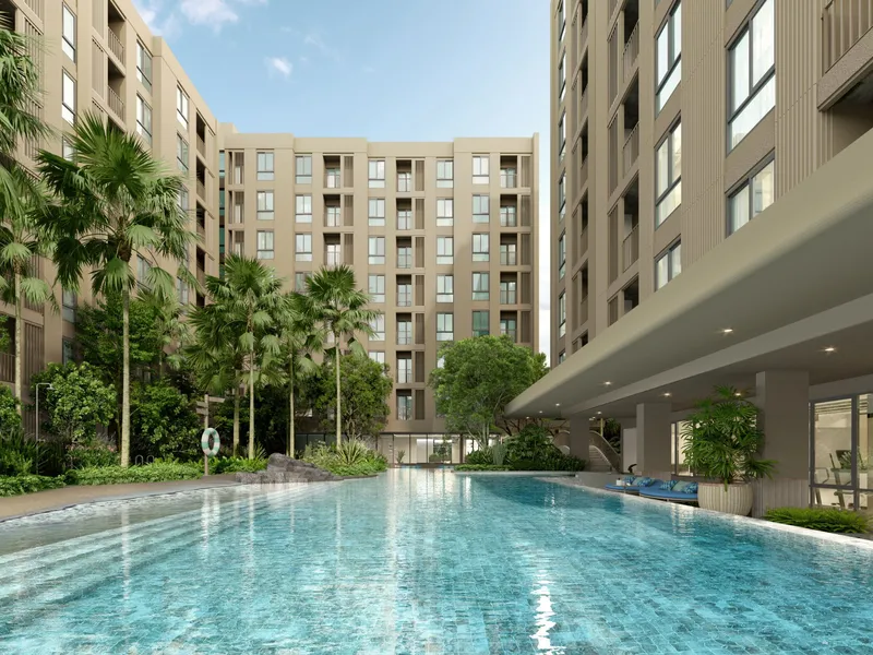 Studio 23 sqm in Nue Coast Khu Khot (Khu Khot) · exterior