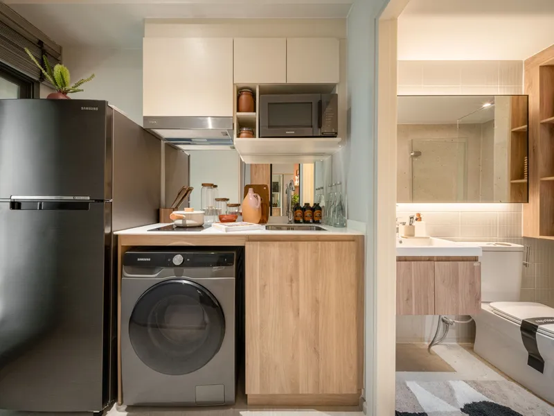 Studio 23 sqm in Nue Coast Khu Khot (Khu Khot) · interior