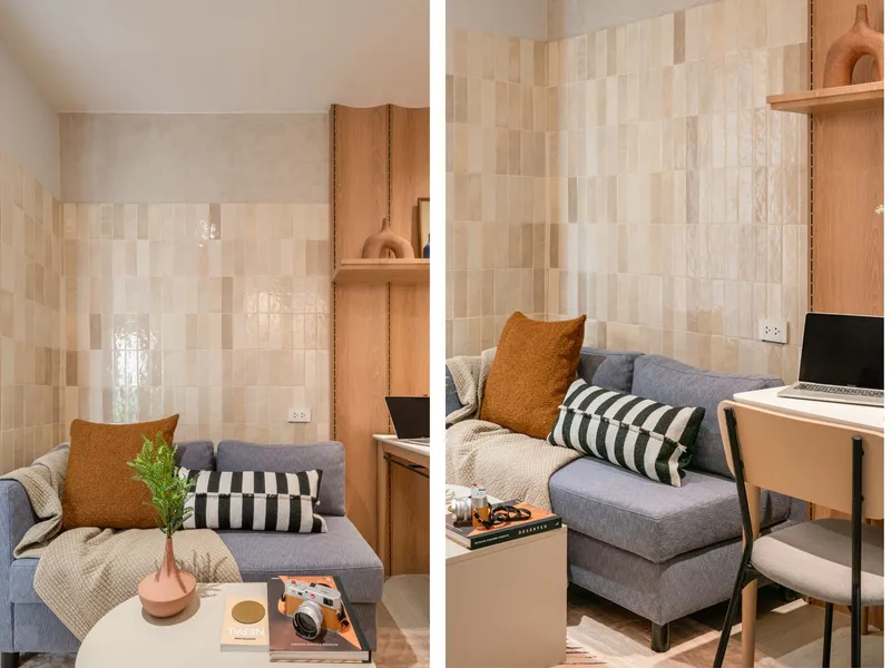 Studio 23 sqm in Nue Coast Khu Khot (Khu Khot) · interior