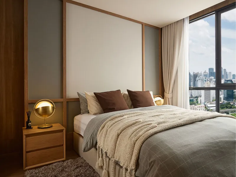 Apartment 1-bedroom 26 sqm in Nue Epic Asok-Rama9 (Asok–Rama 9) · bedroom