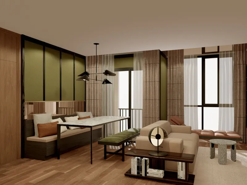 Apartment 1-bedroom 26 sqm in Nue Epic Asok-Rama9 (Asok–Rama 9) · interior