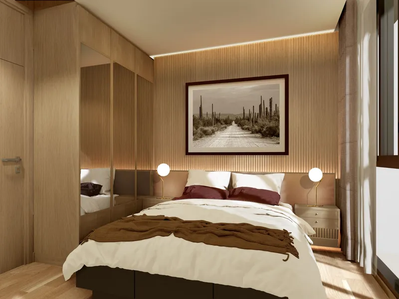 Apartment 1-bedroom 26 sqm in Nue Epic Asok-Rama9 (Asok–Rama 9) · bedroom