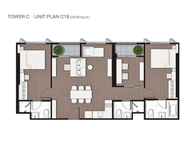 Nue Epic Asok-Rama9, floor plan