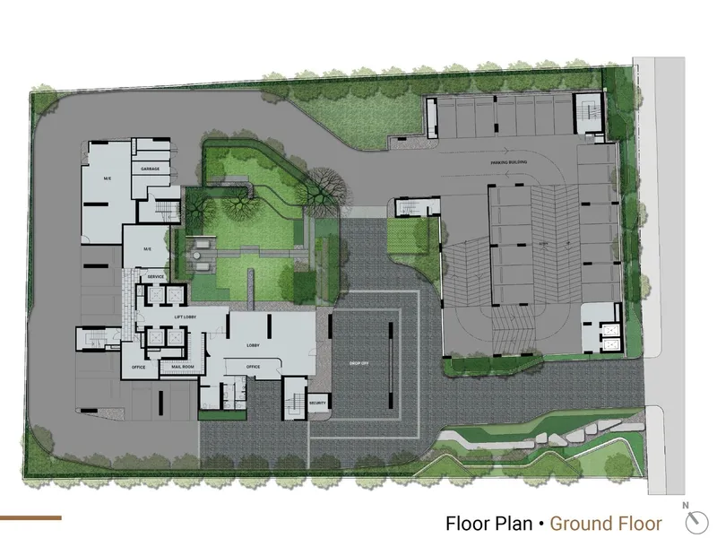 Apartment 1-bedroom 35 sqm in Nue Evo Ari (Ari) · floor plan